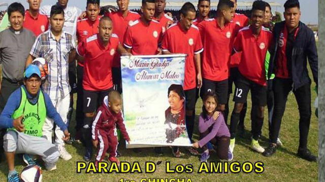 Parada de Los Amigo subcampeón de Ica. FOTO: Copa Perú