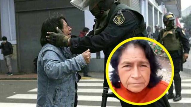 Maestra de la foto viral dice que seguirá en pie de lucha