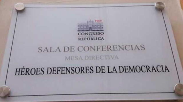 Bancada Fujimorista decidió cambiar el nombre de la sala Gustavo Mohme del Congreso