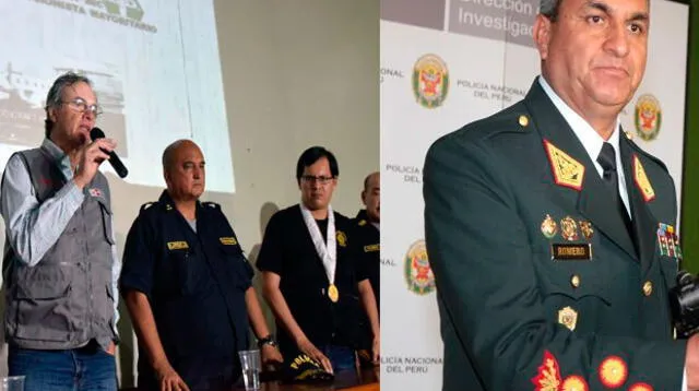 El teniente general PNP Vicente Romero, será relevado en su cargo