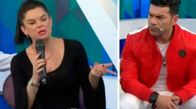 Natalia Otero y Carlos Barraza protagonizaron tenso momento en vivo