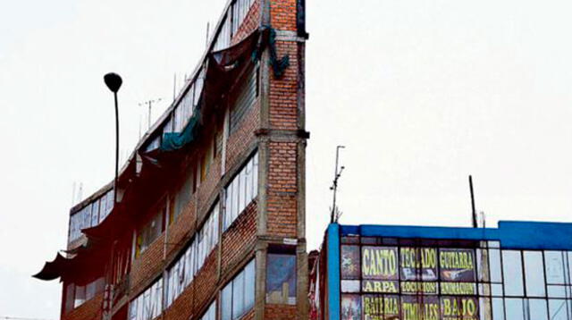 Ministerio Público investiga si edificio de siete pisos es peligroso