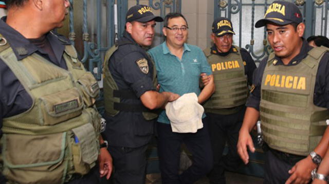 Poder Judicial dictó 18 meses de prisión contra sobrino de Jorge Cuba Hidalgo