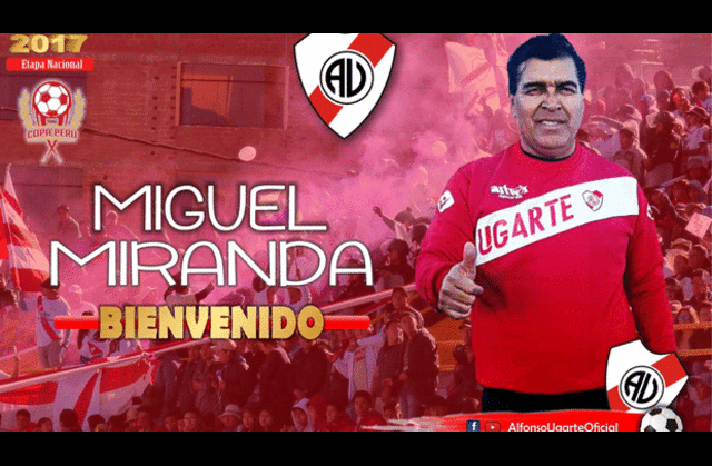 Miguel Miranda es el nuevo técnico del Alfonso Ugarte de Puno