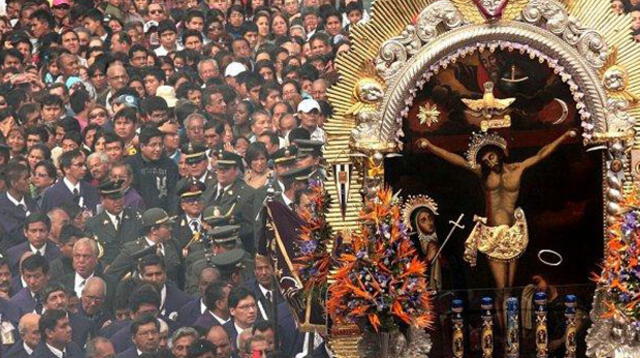 El 'Cristo Moreno' ya salió de Las Nazarenas