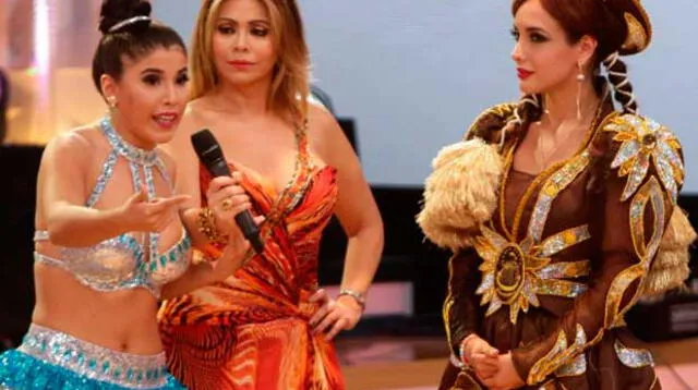 Mira la primera pelea que tuvieron Yahaira Plasencia y Rosángela Espinoza en Tv nacional