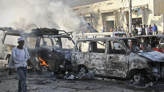 El terror de los yihadistas se desató en la capital de Somalia