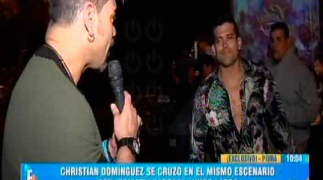 Christian Domínguez hizo las paces con 'Tomate' Barraza