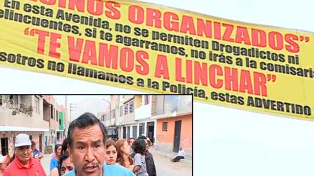 Moradores de Huaycán indignados por robos constantes