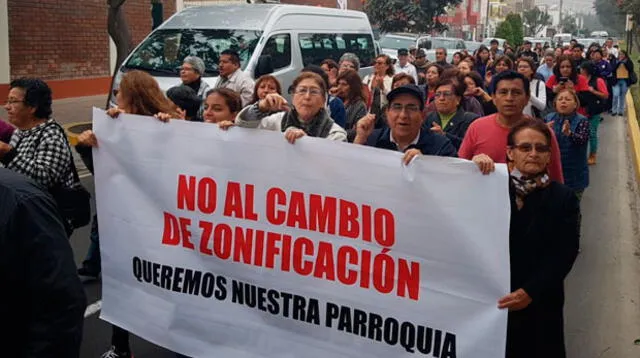 Pobladores de La Molina marcharán hasta la Municipalidad de Lima para que no destruyan parroquia