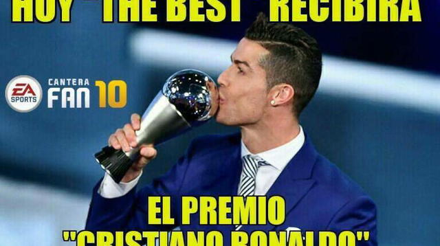 Cristiano Ronaldo vuelve a ganar el trofeo 'The Best'