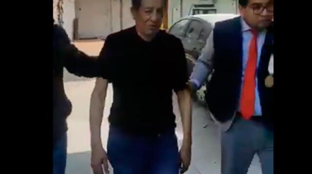 Ministerio Público y Policía Nacional capturaron a Vicente Díaz Arce en Surco