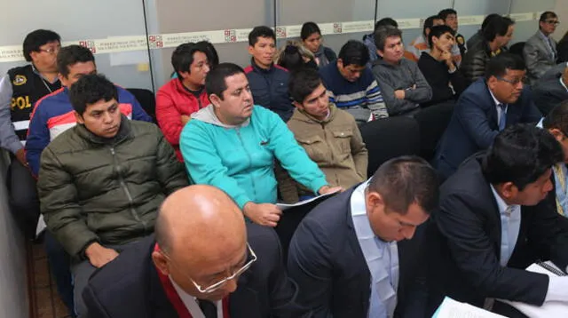 Ministerio Público pidió prisión preventiva contra banda de narcotraficantes "Sipán"