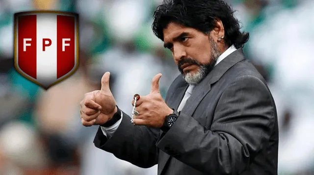 Maradona muy contento por Perú