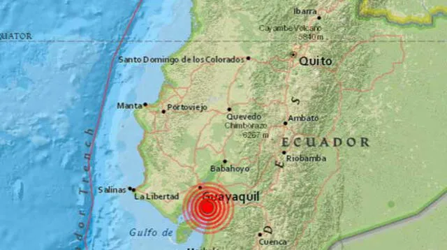 Se registra terremoto de 6.2 grados en Ecuador