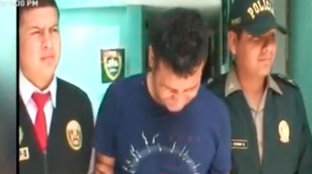 Poder Judicial condenó a 4 años de cárcel a José Damián Cajusol por morder dedo a policía