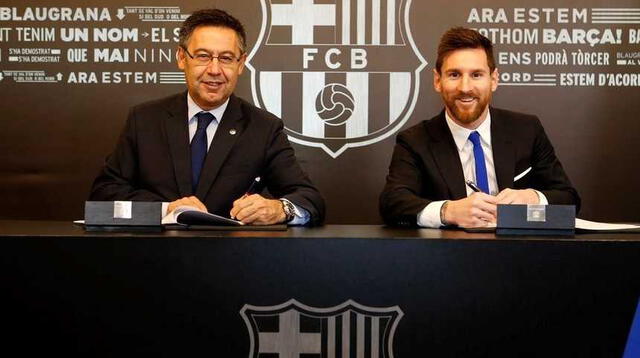 Hay Messi para rato en el Barcelona