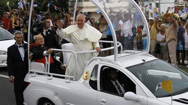 El Papa llegará al aeropuerto jorge chávez a las 5:20 pm del 18 de enero