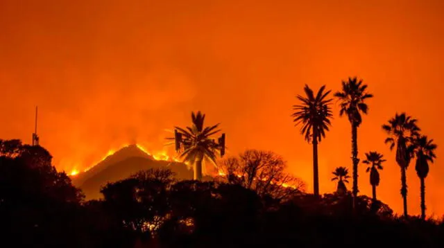 Cuatro incendios azotan el sur de California 