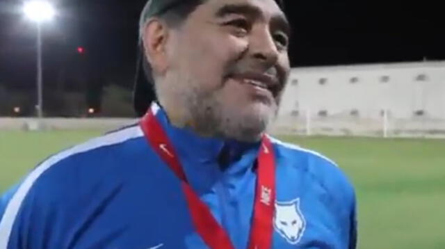 A Maradona no le gustó las declaraciones de 'CR7'