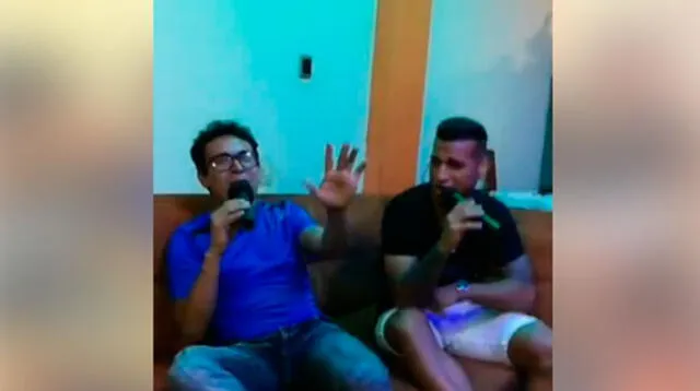 Miguel Trauco muestra su 'habilidad' para el canto durante una transmisión en vivo