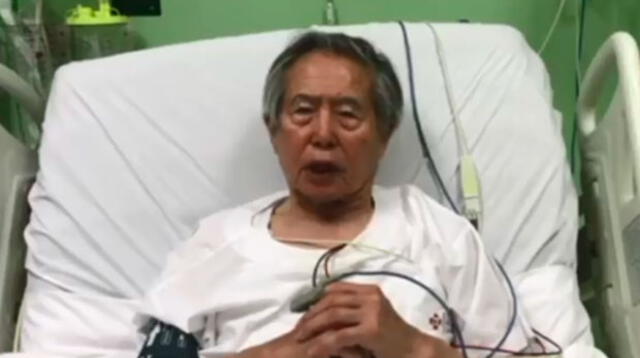 Alberto Fujimori mandó un video tras ser indultado 