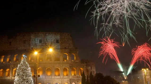 Prohíben el uso de fuegos artificiales para Año Nuevo en Roma. 