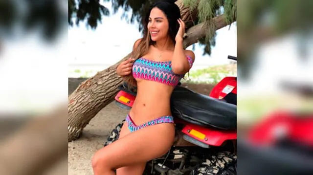 Stephanie Valenzuela enciende las redes con foto en bikini. 