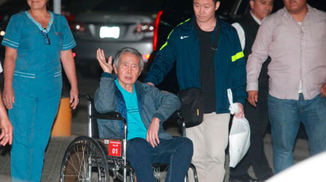 Ex dictador Alberto Fujimori quedó en libertad. Foto: La República/Jhonel Rodríguez 