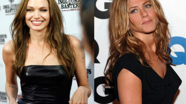 Las actrices Angelina Jolie y Jennifer Aniston se volvieron a ver cara a cara. 