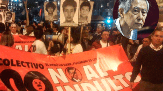 El jueves 11 de enero se realizará la cuarta marcha contra el indulto a Alberto Fujimori 