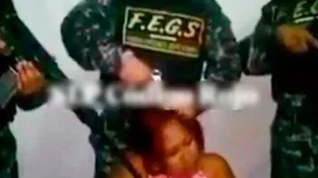 Impactante video muestra la decapitación a una líder de Los Zetas