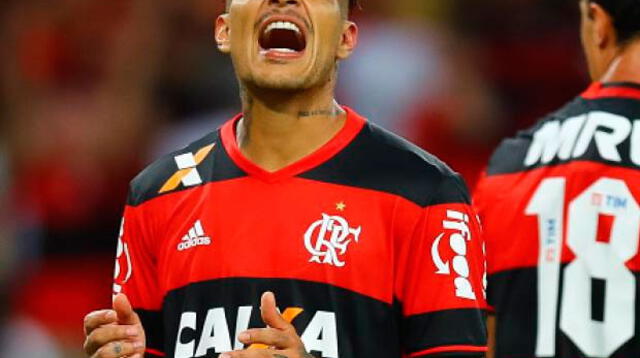 Flamengo suspende contrato a Paolo Guerrero
