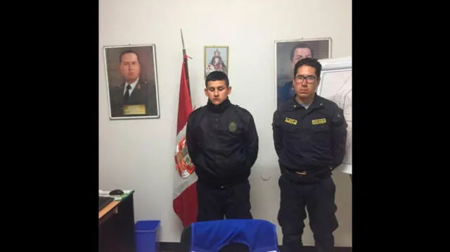 Suboficiales PNP Saenz y Mogrovejo detenidos