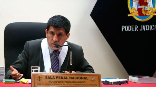 Poder Judicial reforzó medidas de seguridad para juez Richard Concepción Carhuancho