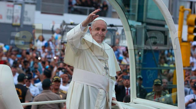 Papa Francisco bendijo a todos