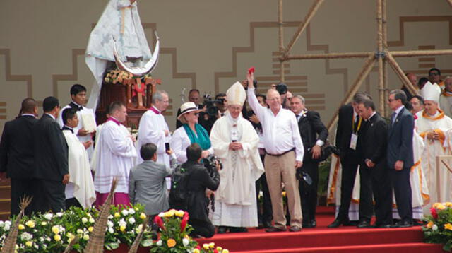 Papa Francisco en Huanchaco