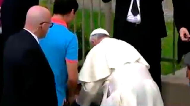 Papa Francisco tuvo noble gesto con niña
