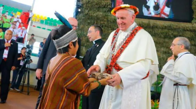 Indígenas de la amazonía dieron emotivo mensaje al papa Francisco
