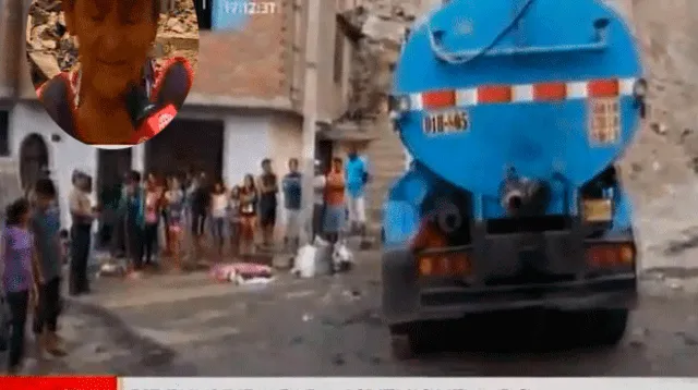 Madre pide ayuda para joven quemado tras explosión de camión cisterna en Huaycán