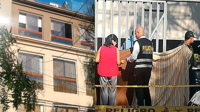 Universitario falleció tras caer desde la terraza de un edificio en Surco.