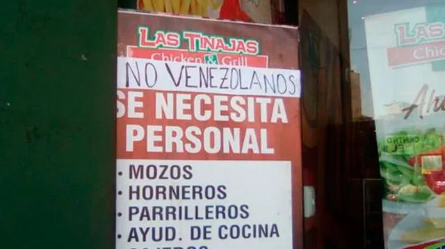 Cartel encendió la polémica en Facebook