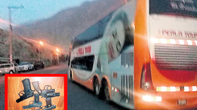 Sospechosos de haber participado en frustrado asalto a pasajeros de bus fueron capturados