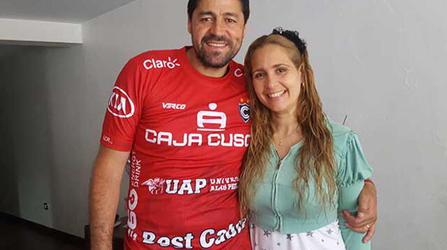 El Checho Ibarra y su esposa Rocío González