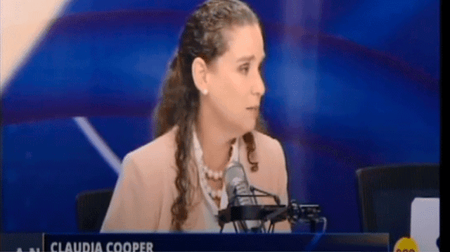 Claudia Cooper, titular de Economía, se refirió al monopolio farmacéutico