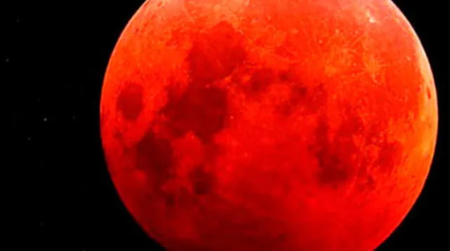 Superluna azul de sangre aparecerá tras 150 años 