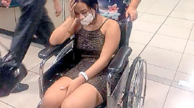 Thamara Gómez muestra cómo quedó su rostro después del accidente con hacha