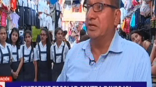 Este año escolar venderán más de 300 mil uniformes escolares contra rayos UV en Gamarra