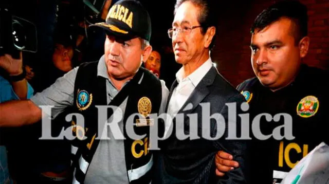 Jaime Yoshiyama permanece detenido