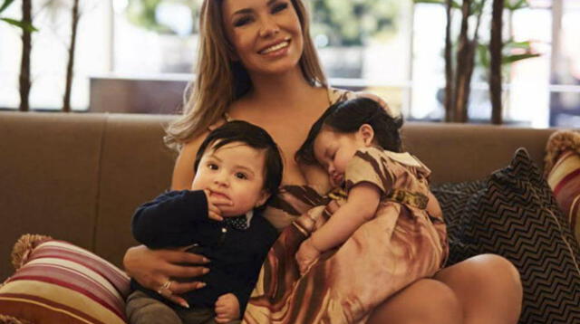 Karla Casós orgullosa de sus hijos